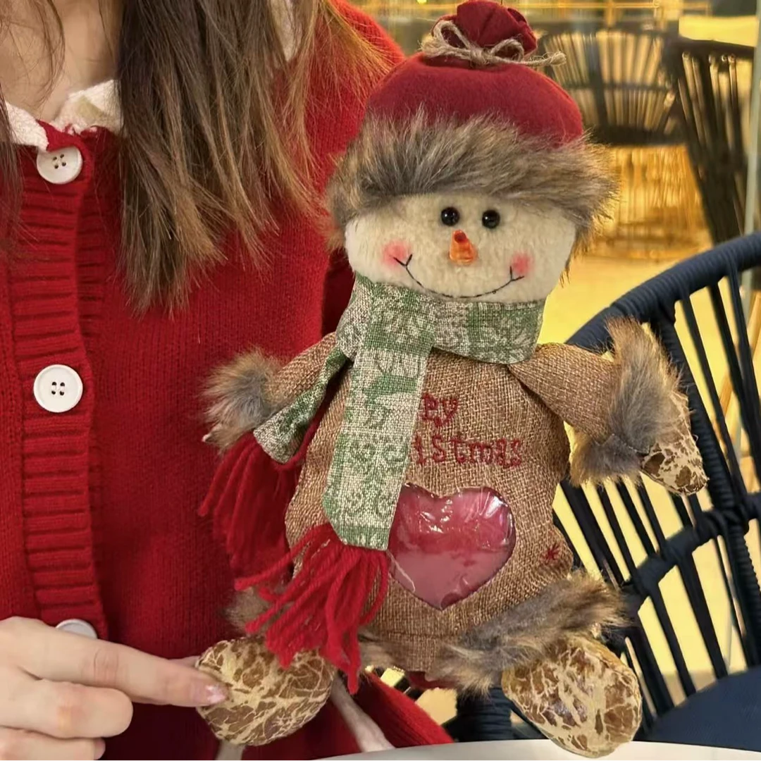 【视频同款】圣诞节礼物袋平安夜苹果礼盒糖果袋平安果包装盒装饰袋