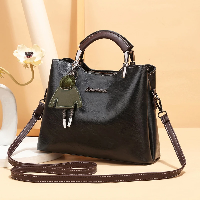 JOHN CHARIS/约翰·卡里斯新款时尚手提单肩斜挎包女包