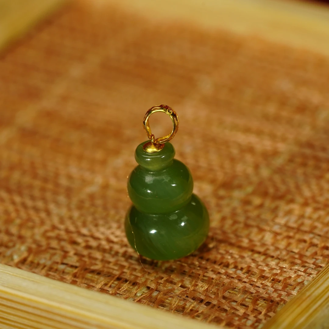 1206-dz-2-18k金葫芦吊坠