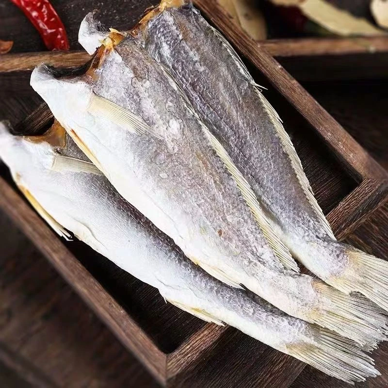 黄花鱼干去头深海小黄鱼干晒干咸鱼干海鲜干货咸香味道鲜香晾晒