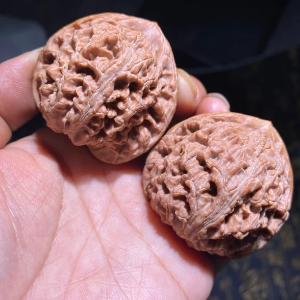 水龙纹狮子头4403号文玩核桃