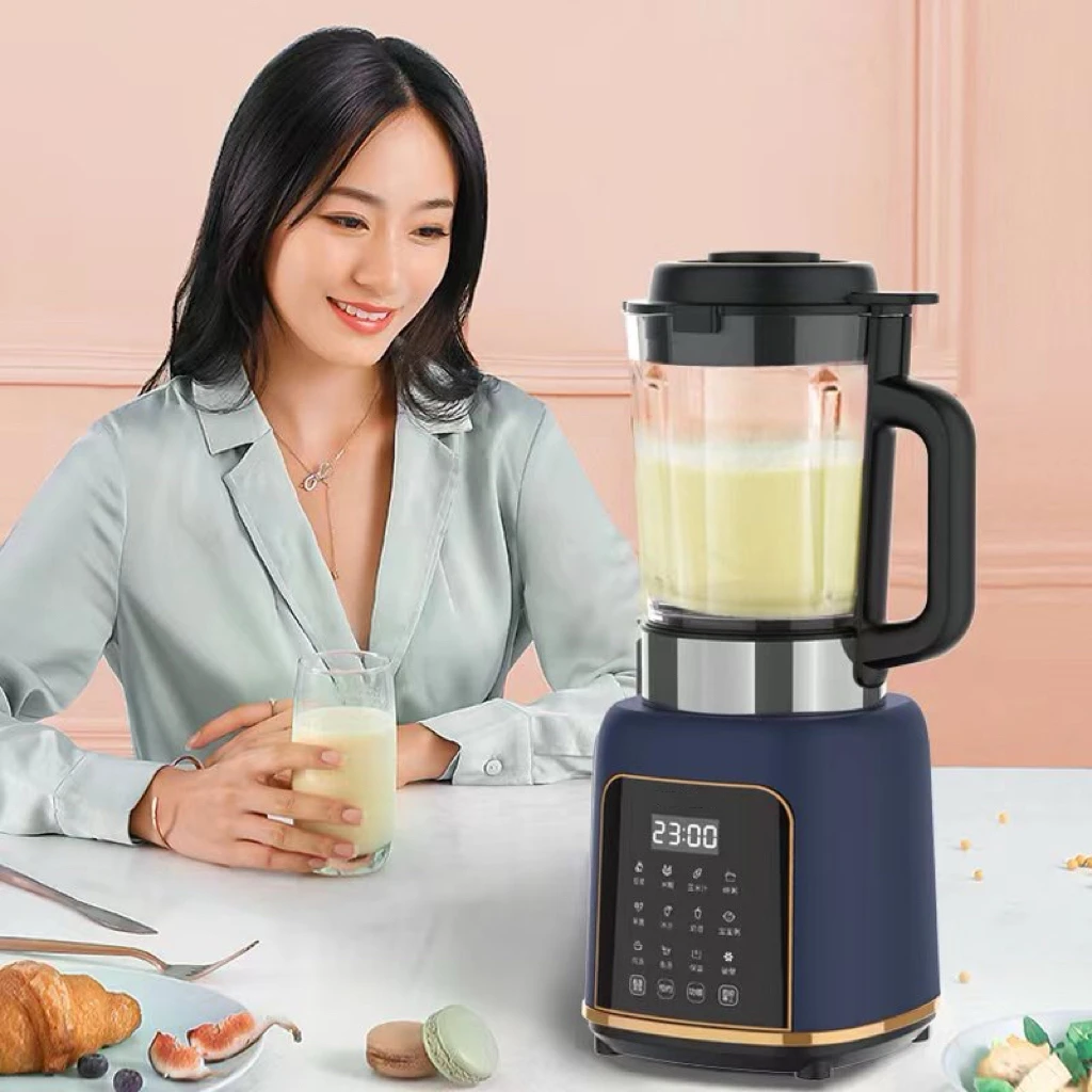 韩牌破壁家用豆浆机多功能全自动低音免滤小型防糊榨汁清洗大容量