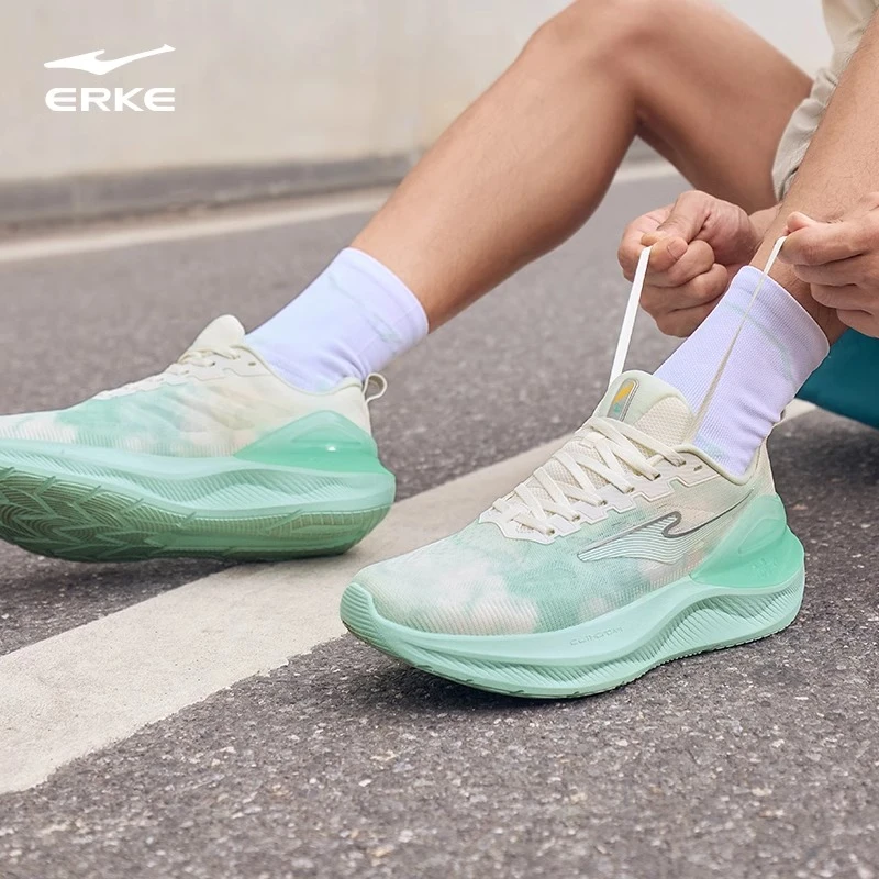 鸿星尔克男跑鞋2025秋冬新款天马3软底减震运动鞋轻便回弹跑步鞋