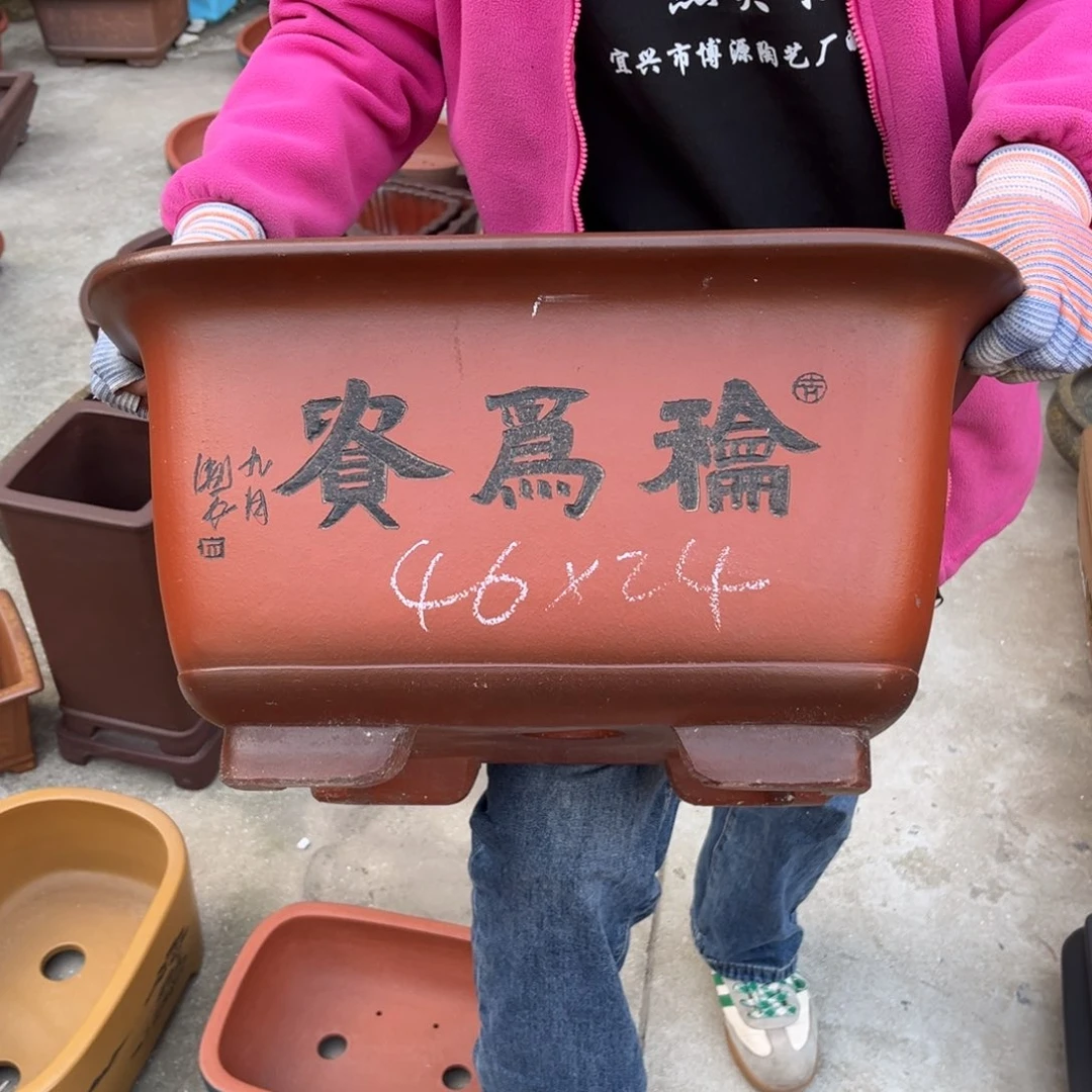 紫砂花盆盆景艺术