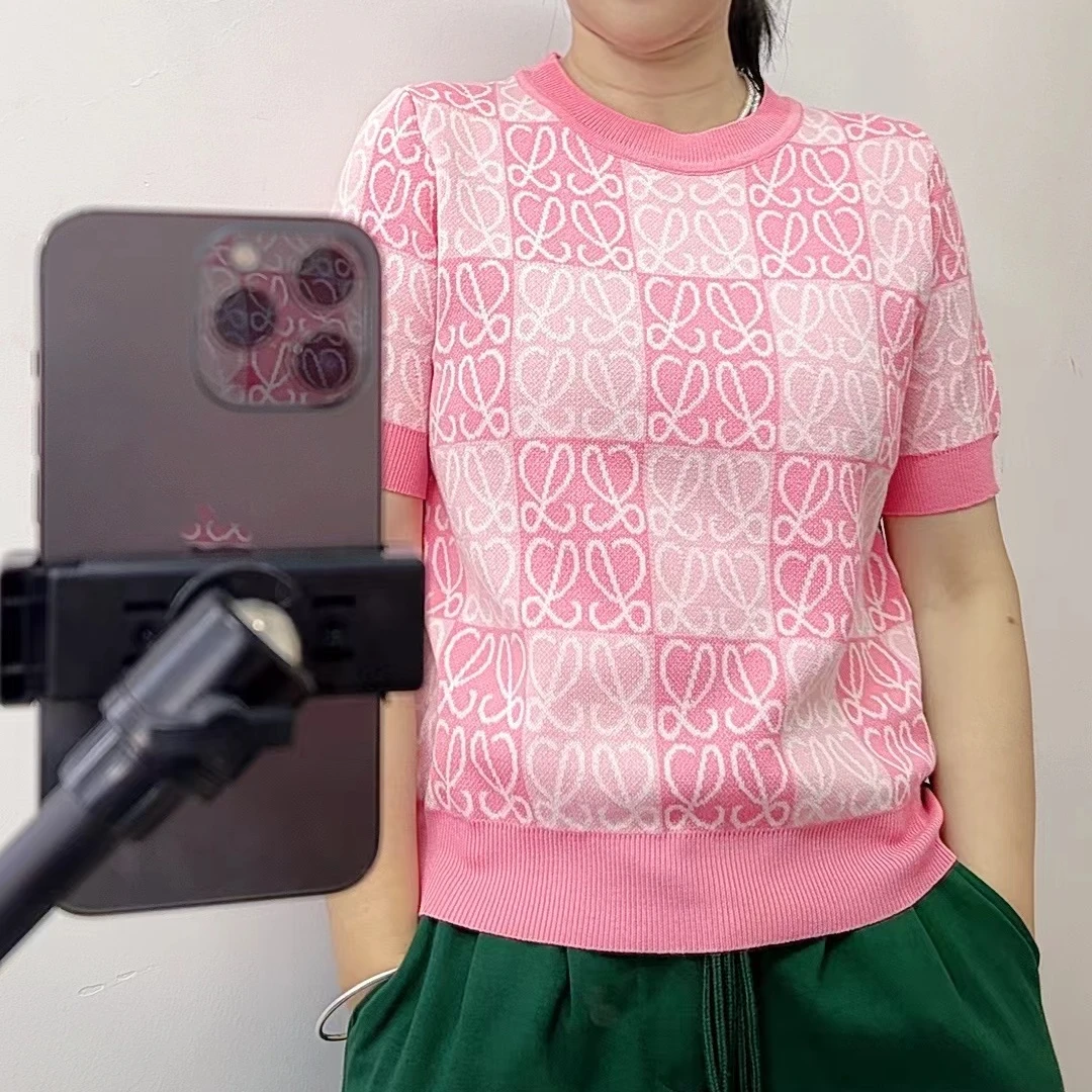 801~900毛衣针织衫时尚休闲百搭打底夏季镂空圆领网红春夏宽松