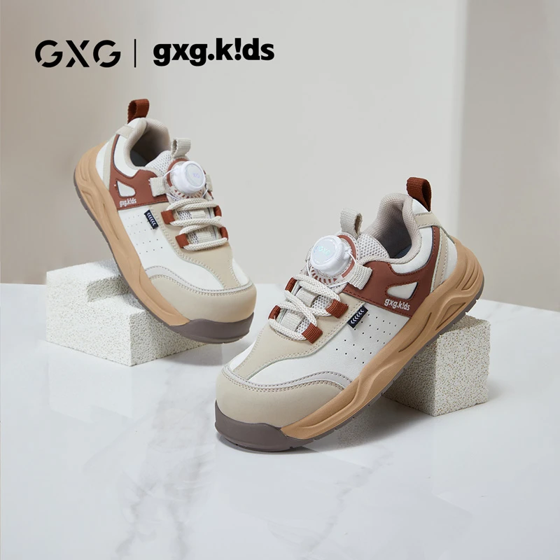 gxg kids童鞋板鞋校园运动男女童小白鞋耐磨轻便百搭儿童休闲鞋子