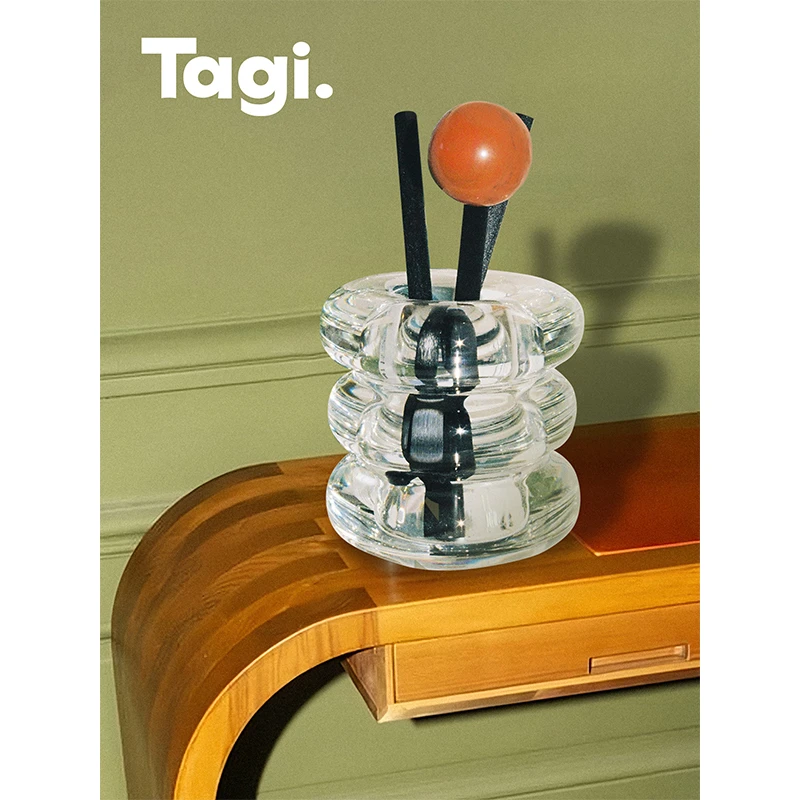 Tagi.《i》机灵棒石头室内家用小众时尚清新香薰摆件