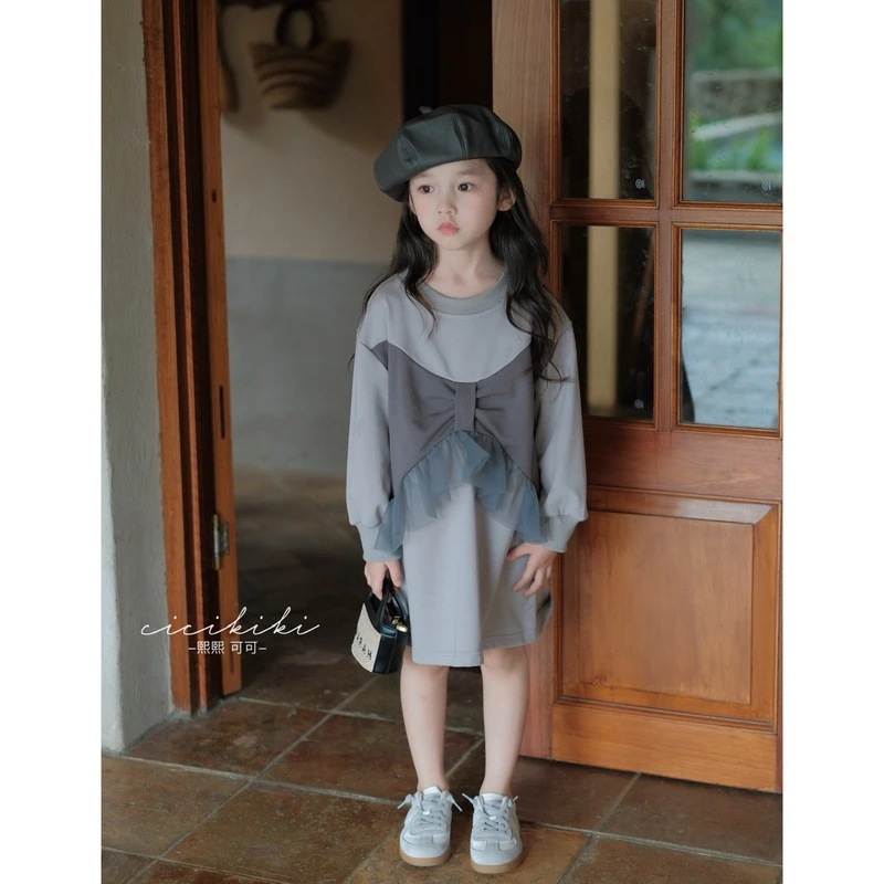 【莎拉】女童时尚气质秋冬款儿童连衣裙熙熙可可LYQ2452