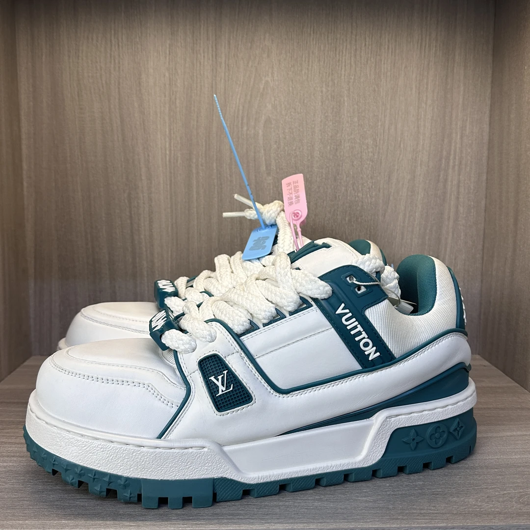 98新LouisVuitton/路易威登龙年白青胖丁TrainerMAX41/正品/福利