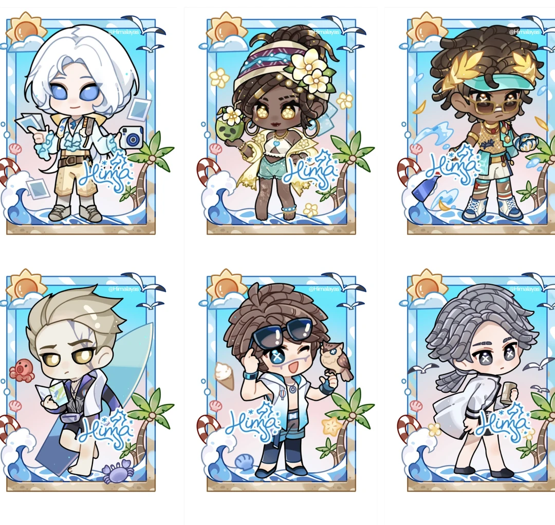 【4弹】印智同人授权金属镂空卡4弹夏日系列盲盒代拆