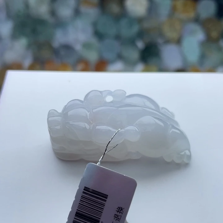 翡翠颈饰未镶嵌貔貅