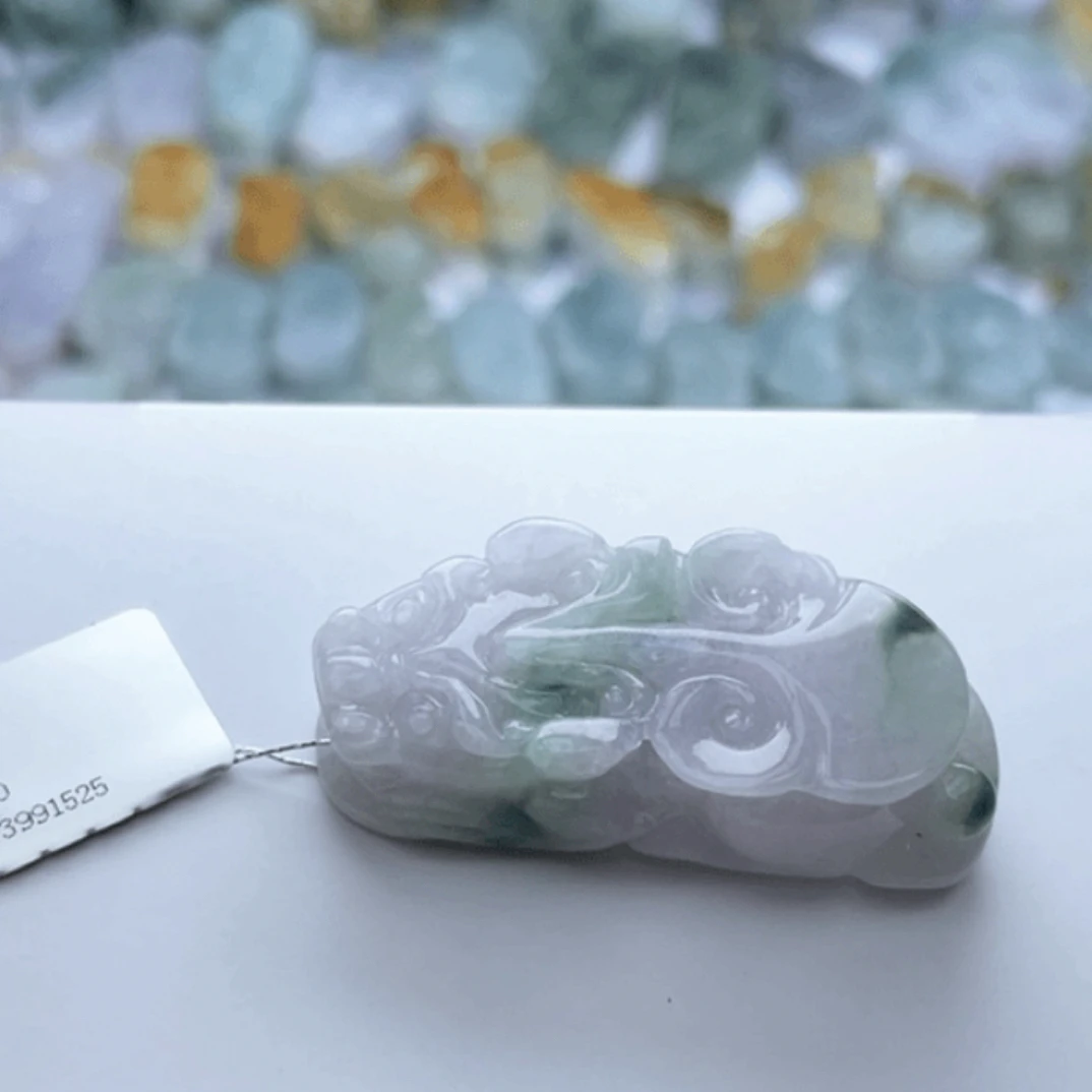 缅甸翡翠貔貅吊坠