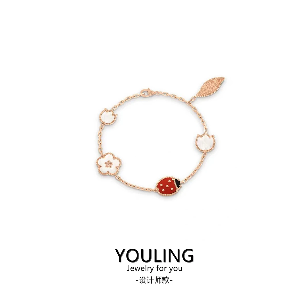 YOULING/柚琳 【FANFAN专属】新年系列红色瓢虫手链