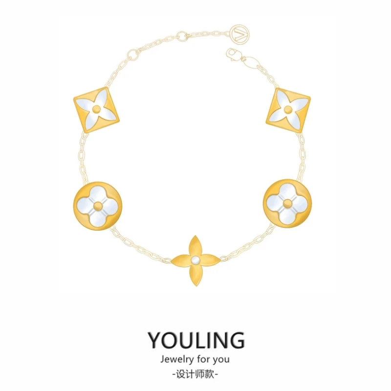 YOULING/柚琳【万象汇直发】老花手链