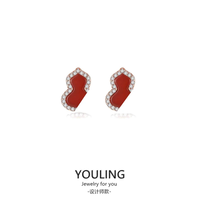 YOULING/柚琳【万象城直发】 葫芦耳钉