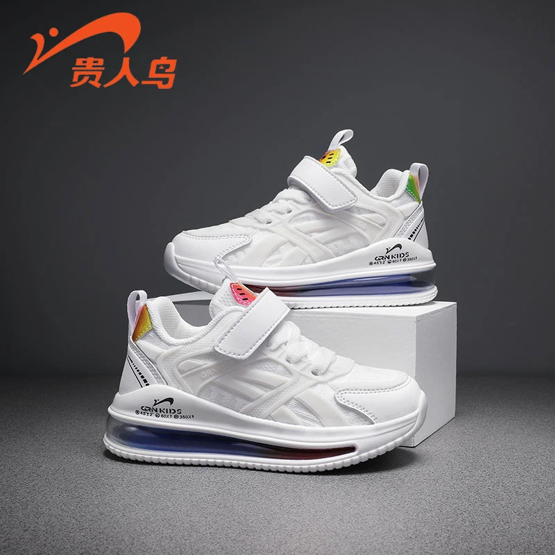 贵人鸟儿童鞋子2022新款秋季网面透气舒适单鞋秋款儿童网鞋22058A