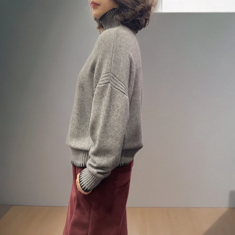 冬季女新款经典百搭毛衣