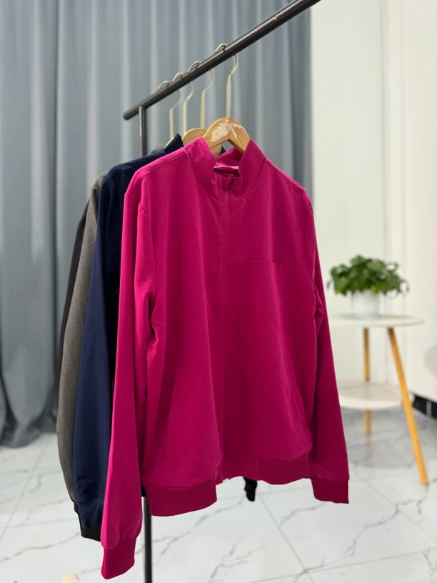 C4433秋季高品尾单捡漏四色拉链休闲开衫