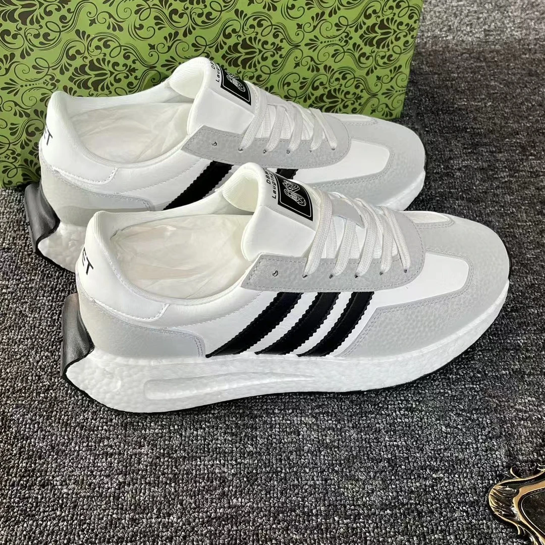 慕尚瑞森A060冬季情侣款全皮面时尚运动真爆阿甘舒适百搭跑步鞋