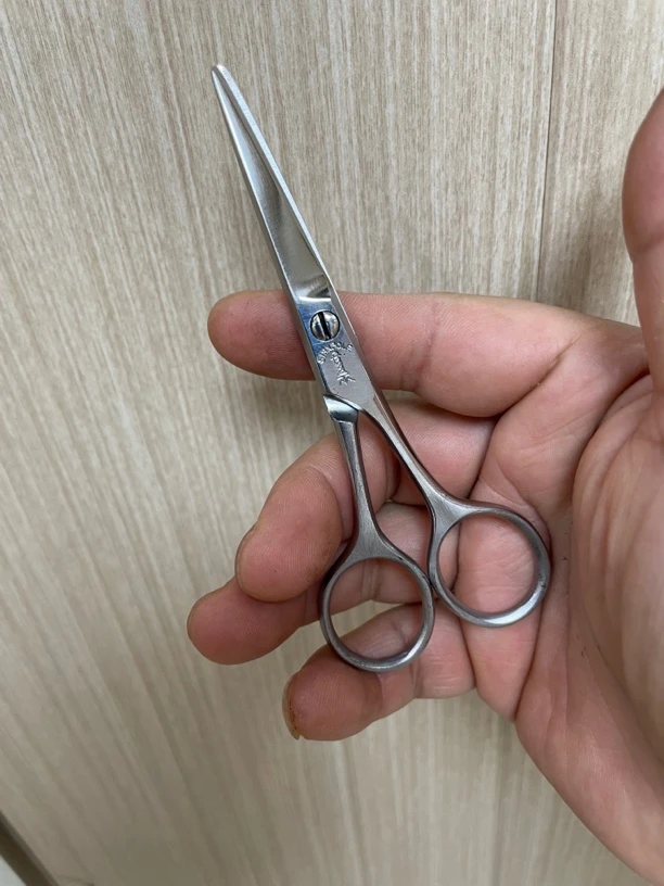 日本剪刀松崎4寸已保养好成色如图