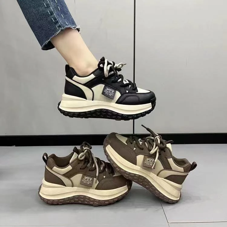 2345冬冬新款透气厚底休闲运动老爹鞋(脚肥脚大建议拍大一码)