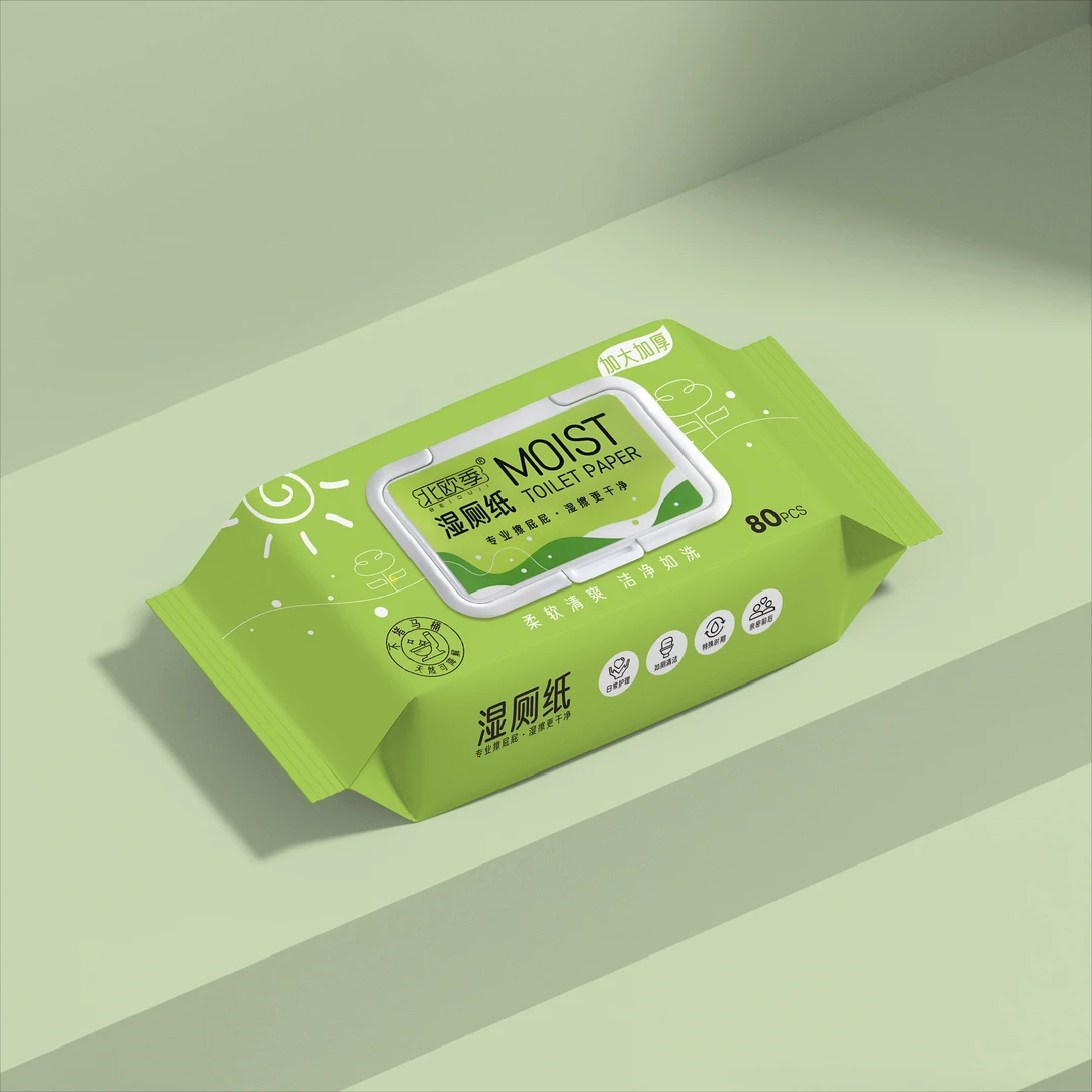 Nordic Season/北欧季3包装湿厕纸到手240抽家庭实惠抽取式