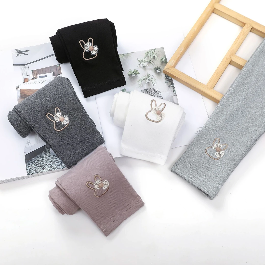 女童打底裤春秋薄款儿童裤子宝宝韩版修身中大童女孩外穿长裤洋气