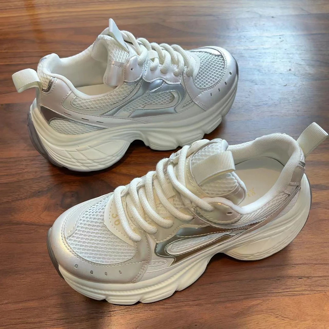 650女士夏季透网老爹鞋