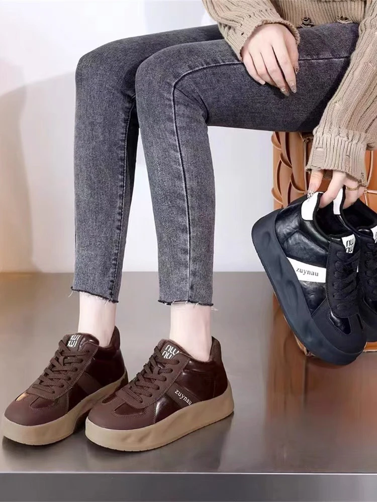 832女士冬季加绒休闲鞋