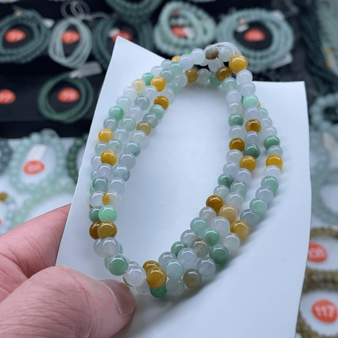 【闪购商品】翡翠项链未镶嵌霏*卡5.8