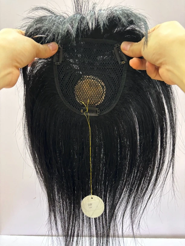 机制真发发块长发戴可以扎马尾隐形头顶