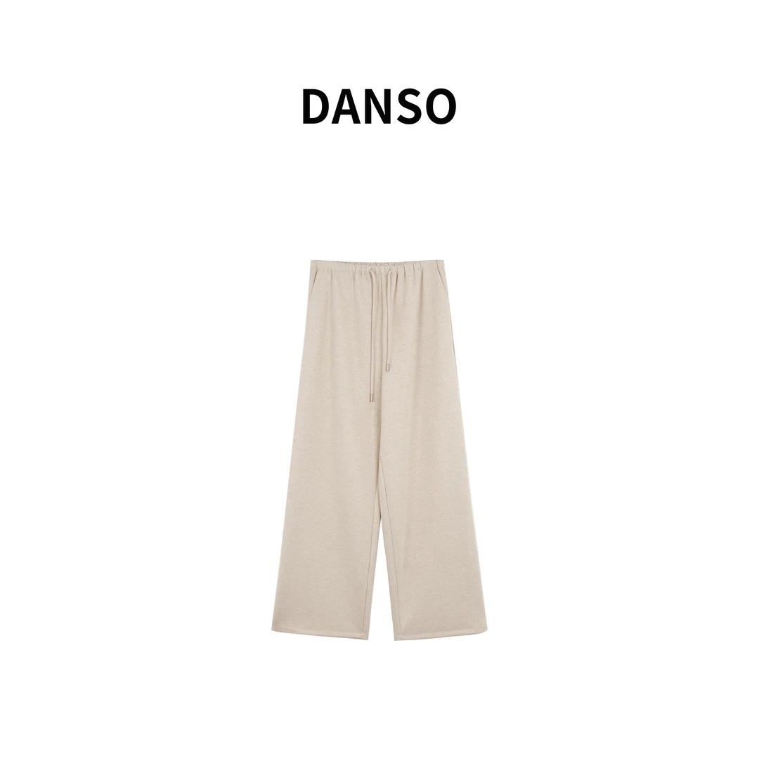 DANSO【舒服裤】玉美华雅丹风休闲时尚百搭设计师直筒休闲裤 LK6026