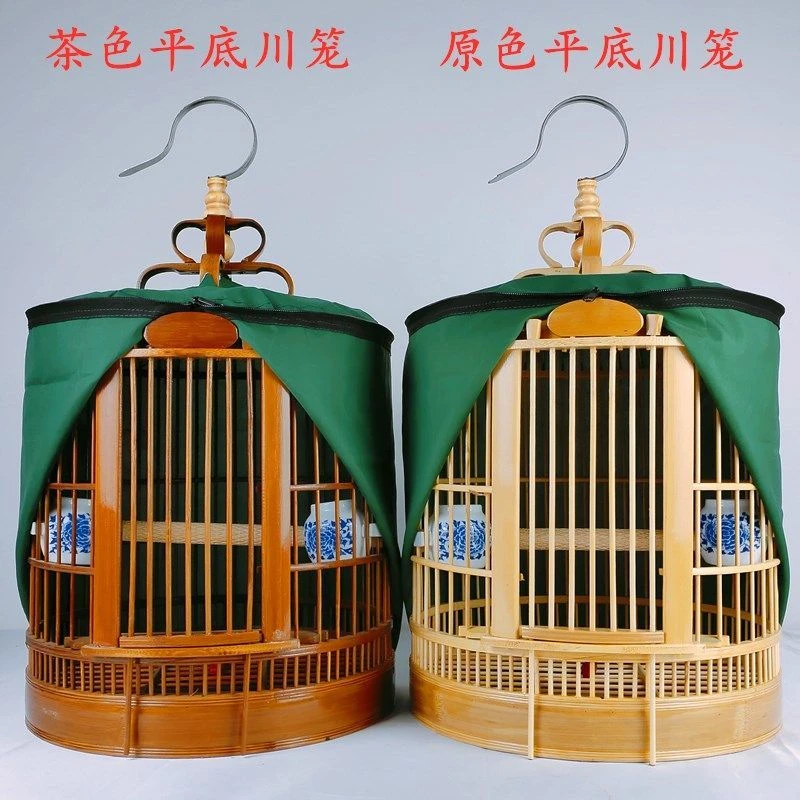 高档鸟笼子小号配件大全精品八哥小型画眉笼竹制特价清仓大号批发