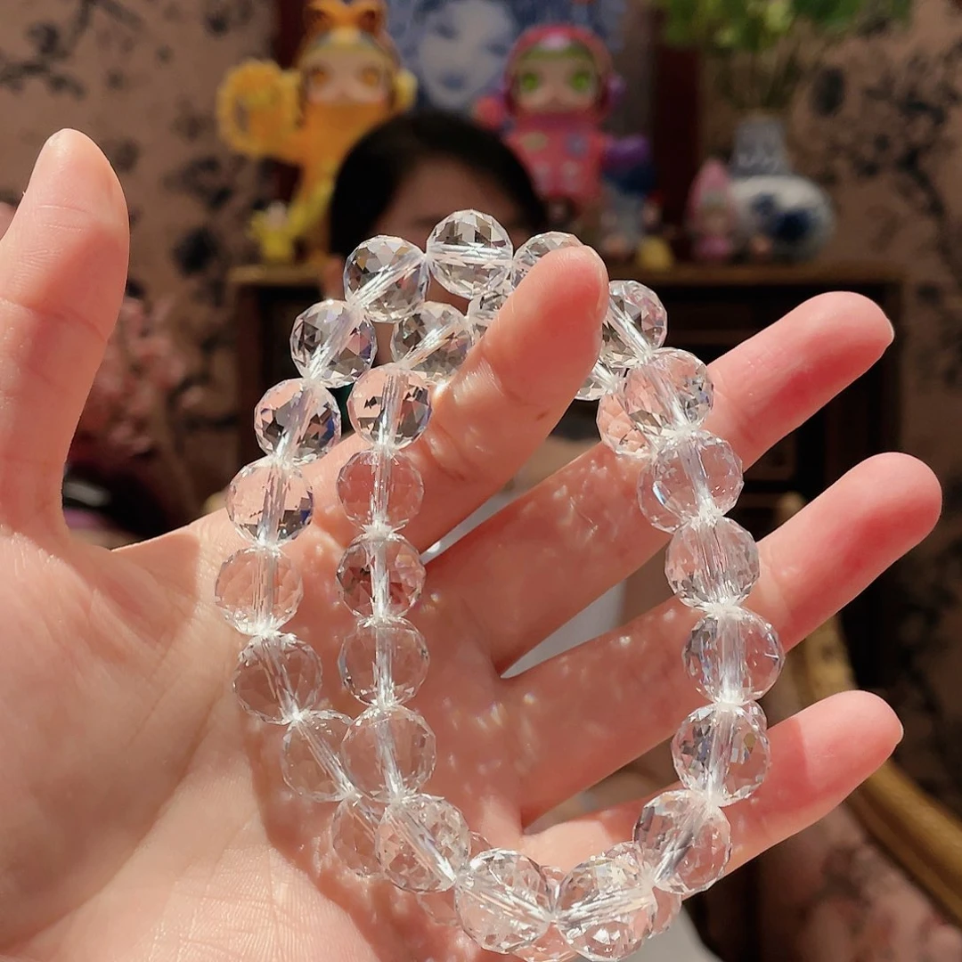 水晶颈饰未镶嵌多样性发其一