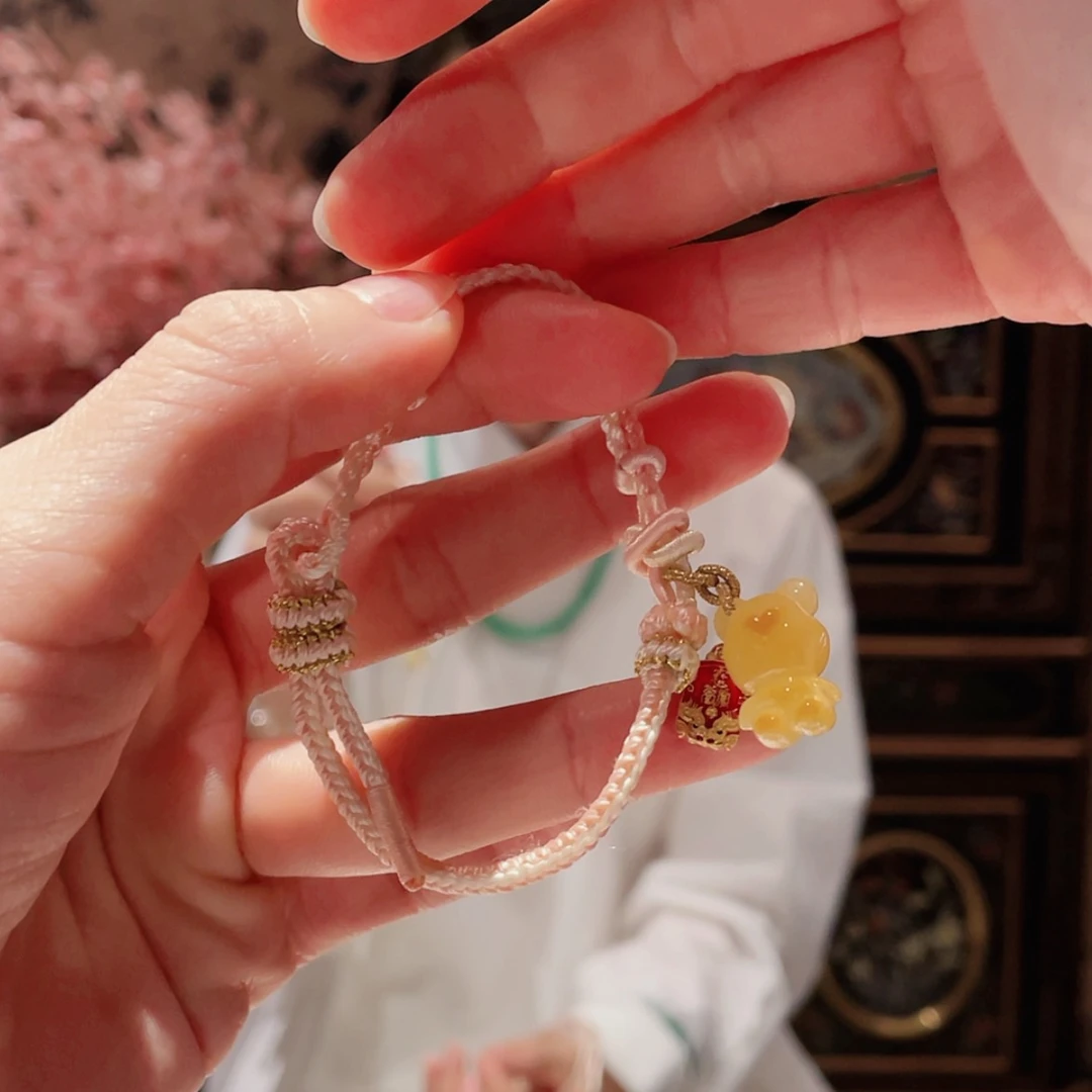 【闪购商品】蜜蜡手绳未镶嵌多样性发货