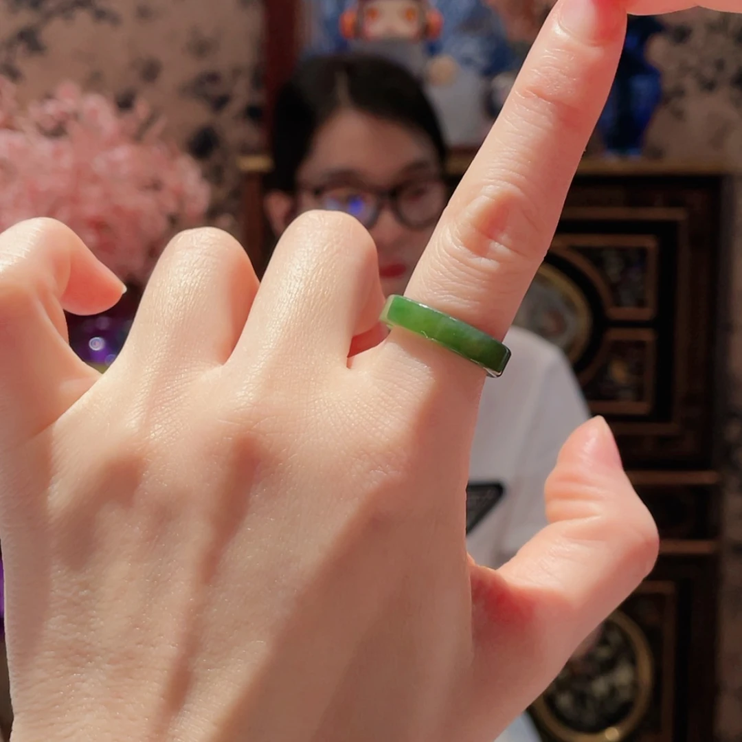 【闪购商品】和田玉戒指未镶嵌14