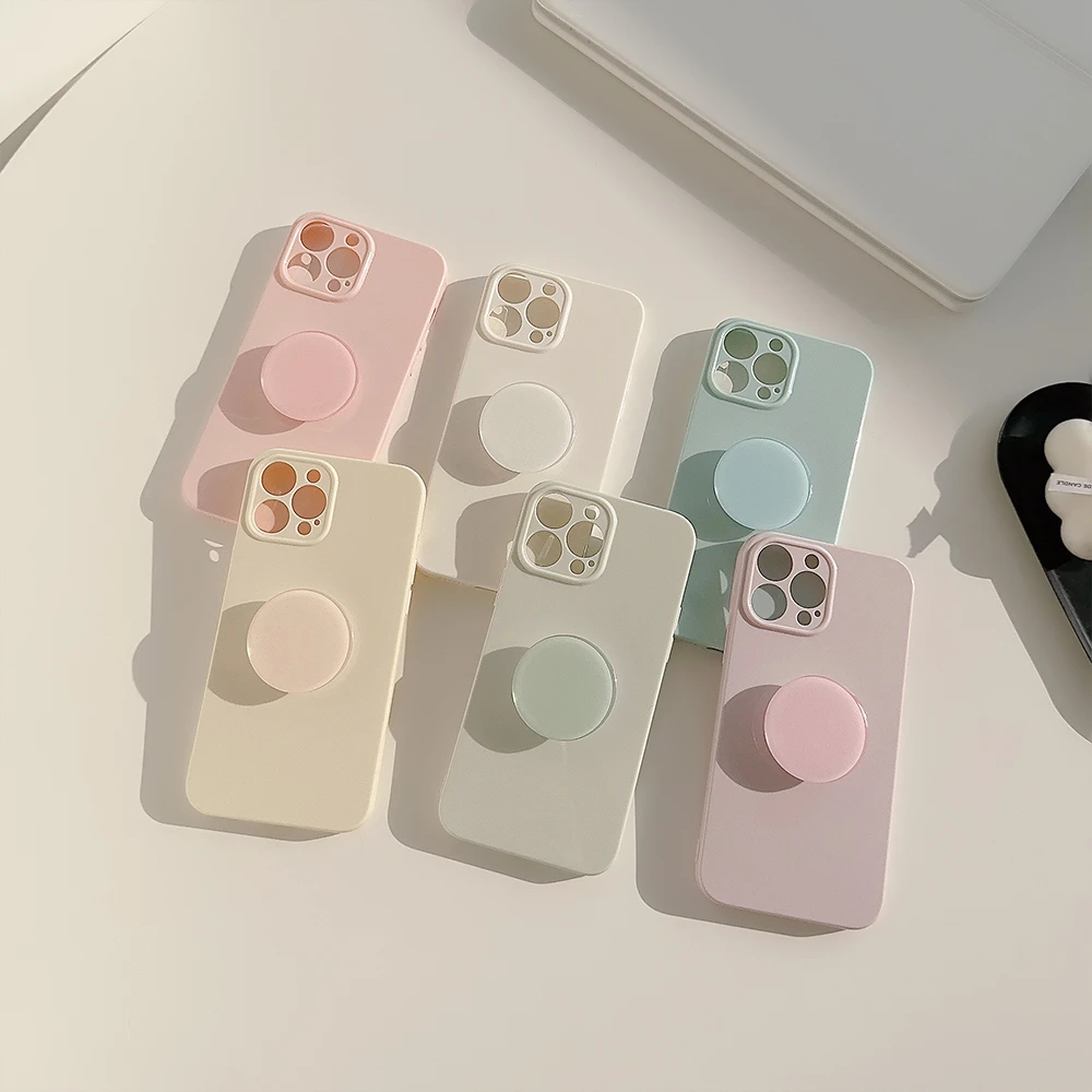 纯色简约iphone15苹果手机壳14pro max适用13马卡龙12多巴胺11软