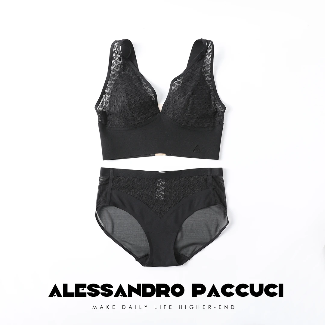 AP洛哥21312无钢圈无痕 蕾丝清透文胸/内裤女装