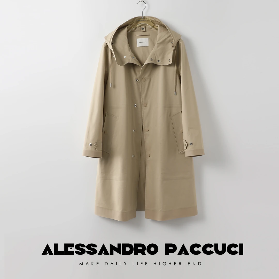 AP洛哥24728X高密防水棉 解构经典风衣