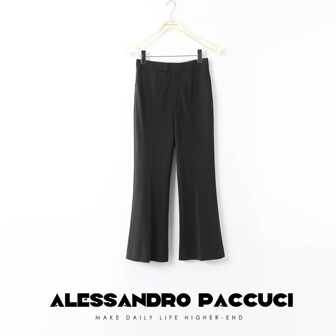 AP洛哥21482X重工奢牌同料Y*L同款轻奢喇叭裤