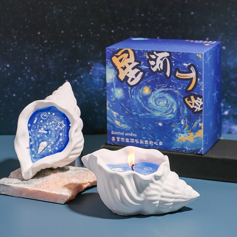 生日礼物送女友女朋友创意实用海螺香薰蜡烛高级感实用高颜值礼品