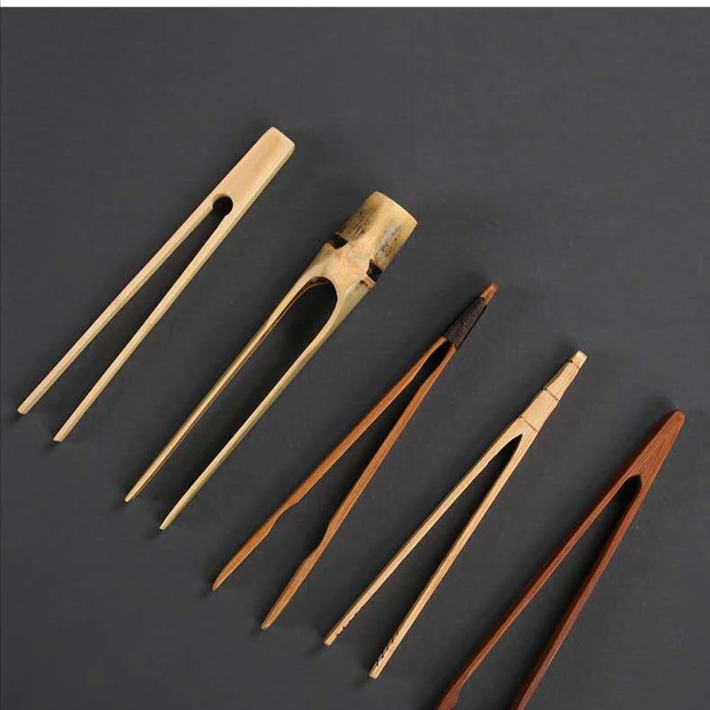 茶夹功夫茶具配件创意陶瓷泡茶工具居家日用镊子茶道六君子套装