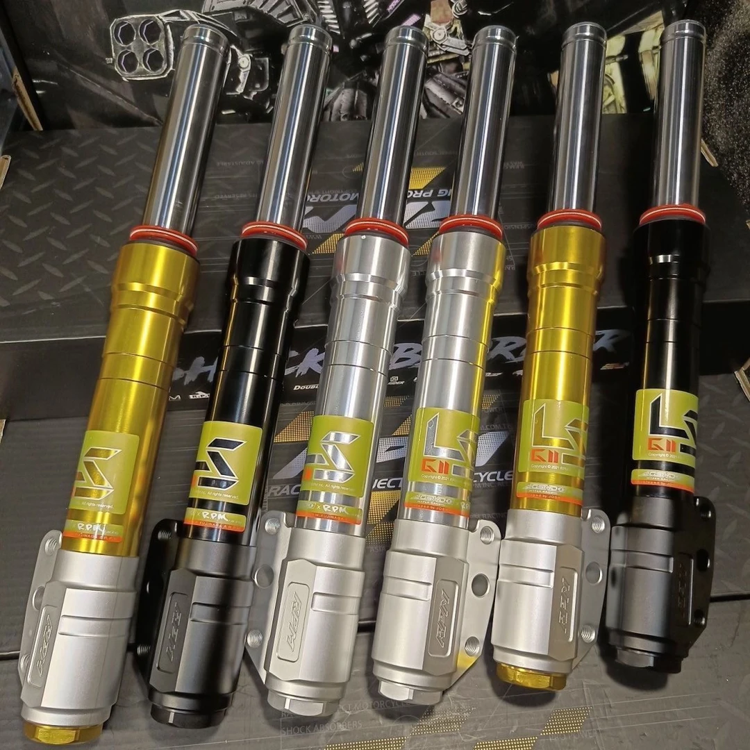 LS前减震电摩电动车减震31芯33芯液压减震玖号RPM直上前减震