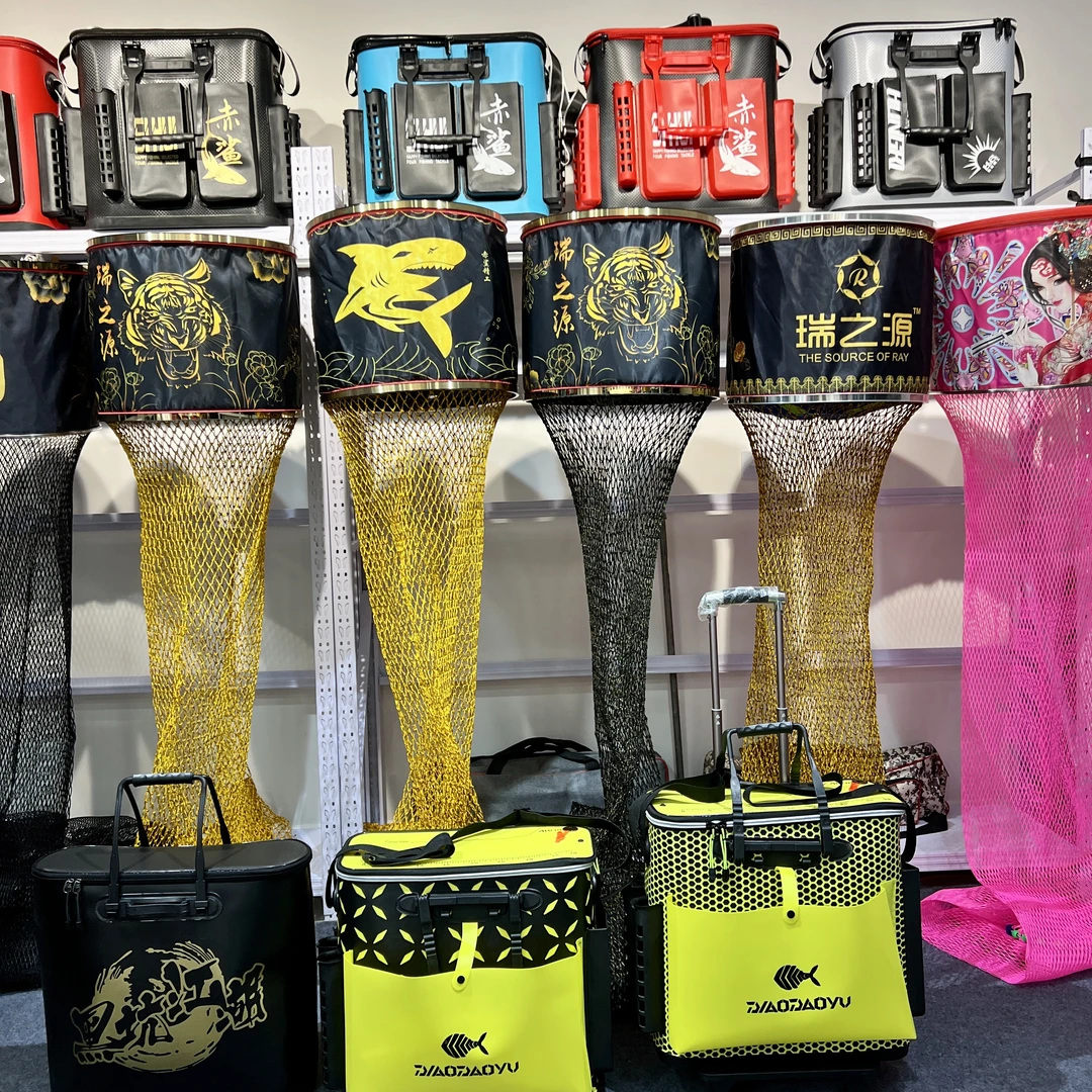 黄金黑金136编大力马夹心双圈加固手工千金户护鱼护渔具垂钓用品