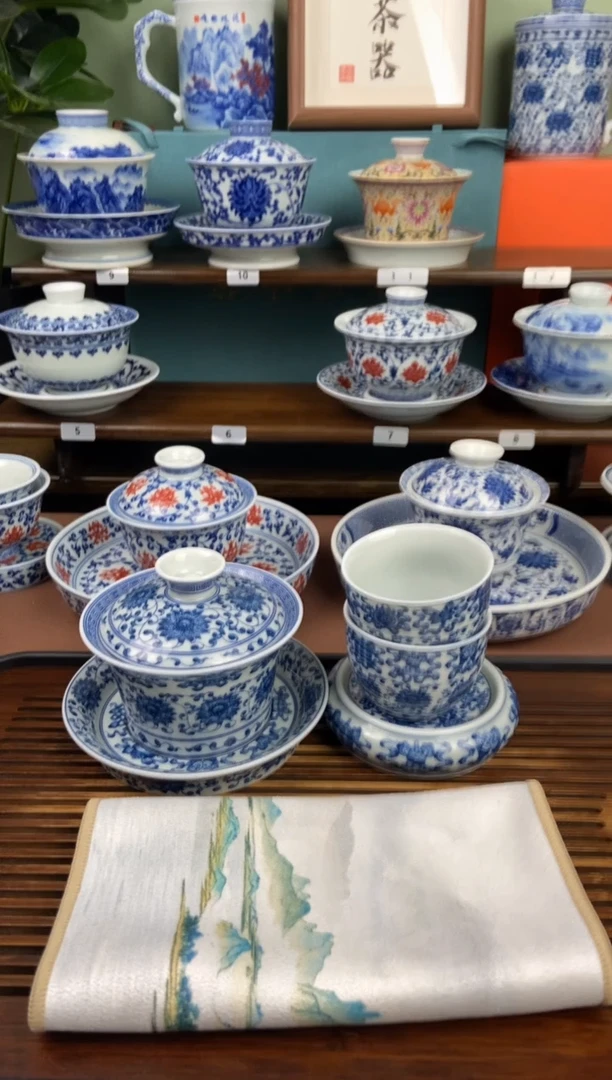 【闪购商品】景德镇高温精选茶具五件套