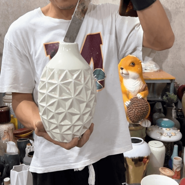 摆件高24口3公分微瑕捡漏