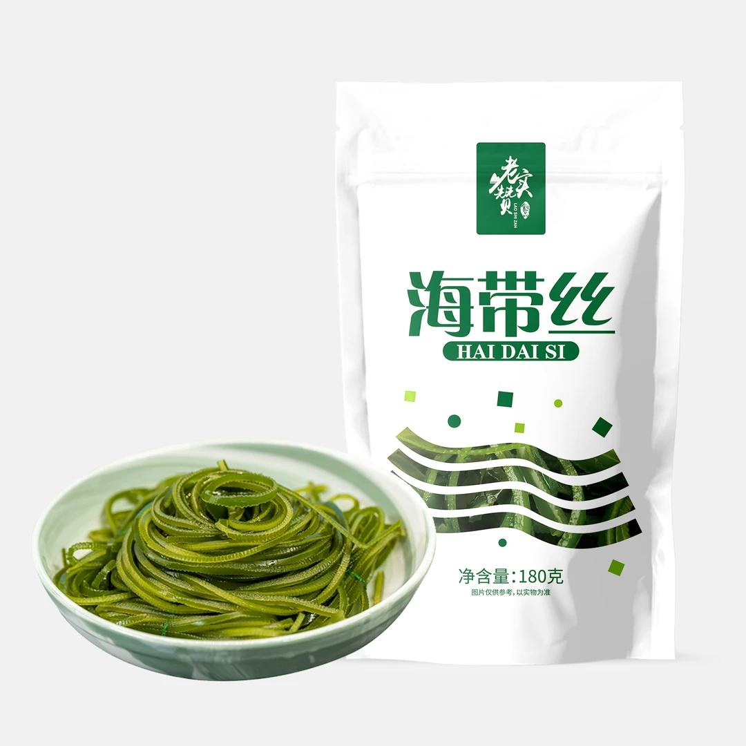 老实赞生晒海带丝 一包吃一顿30g*6包