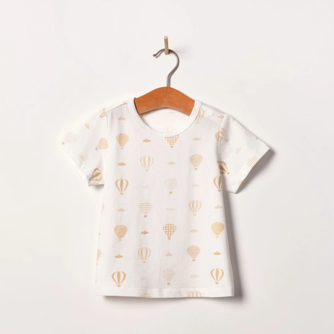 朴素耕QQZL08简约T恤儿童女童男童纯棉宝宝夏季半袖薄款幼儿透气