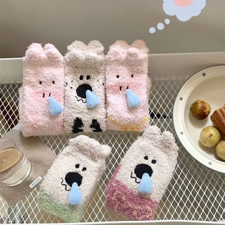 【富婆拆】拍1拆4保底7双袜子 水貂绒 羊绒袜袜 连麦自选