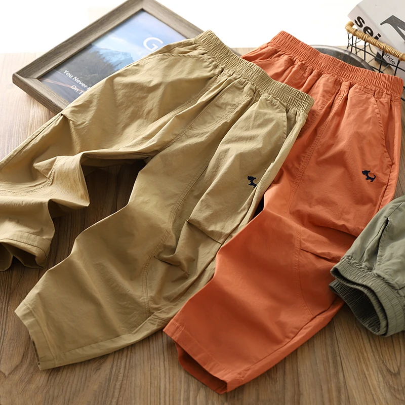 男童防蚊裤夏装2024夏季新款儿童薄款裤子时尚拼接男孩休闲裤长裤